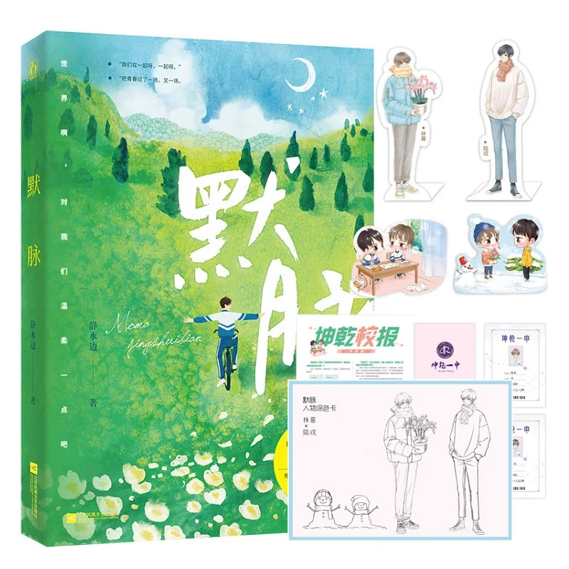 New Mo Mai Chinese Novel Vol. 1 by Jing Shui Bian Chinese Youth Urban Emotion Romance Fiction Book