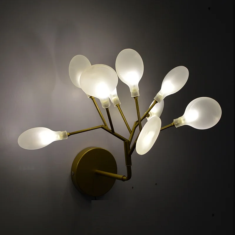 

LED Modern firefly wall light stylish tree branch wall lamp decorative firefly wall sconce Lighting