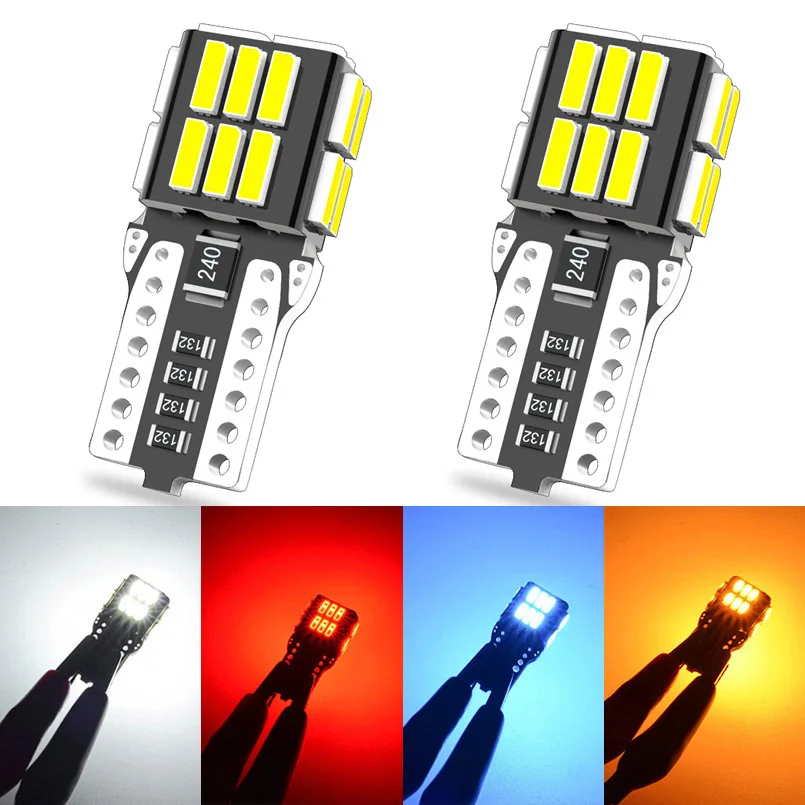 

2 шт. Canbus T10 W5W светодиодный лампы 24SMD 4014 светодиодный автомобиль Подсветка салона для Geely Emgrand EC7 X7 MK 7 Citroen C1 C3 C5 X7 C4 Пикассо