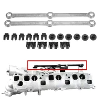Juego de reparación de admisión de aire, varillas de conexión del corredor del colector de admisión, aptas para Mercedes Diesel 3.0L V6 OM642 6420903237 A6420905437, 1 Juego