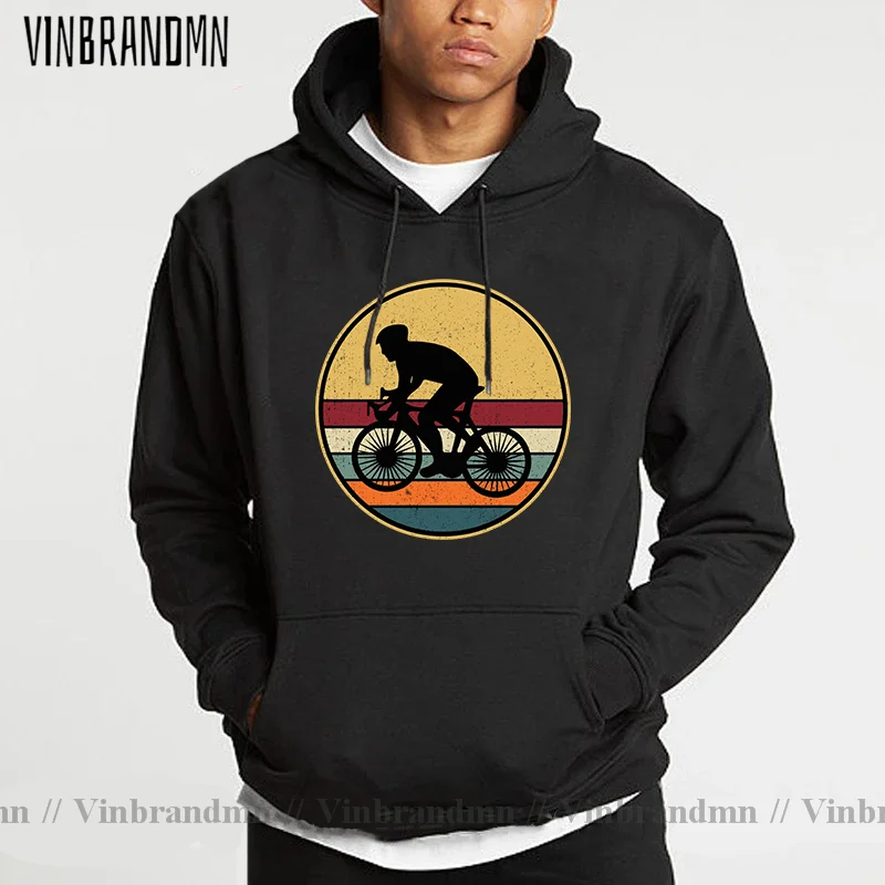 Vinbrandmn Funny MTB Bike Hoodies Retro Cycling Gift Hoody Vintage Bicycle Cyclist Sweatshirt Mountain Bike Lover Jersey Clothes