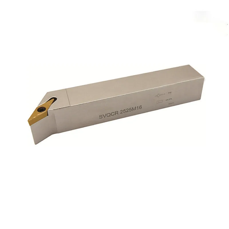 CNC Tool Bar 117.5 Degree External Turning Tool SVQBR/SVQBL1616H11/1616H16/2020K11/2525M16 Rack Tool Boring Turning Tool