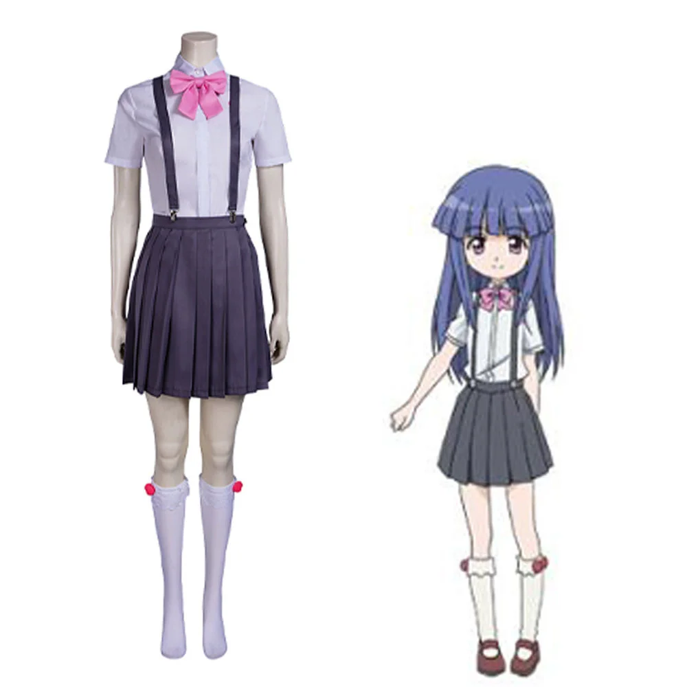 Anime Cosplay Higurashi When They Cry Hou Ryugu Rena Sonozaki Mion Maebara Costumes Halloween Carnival Dress Skirt JK Uniform