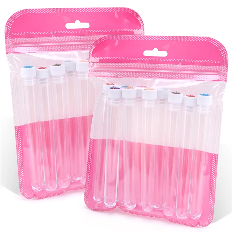 20/100PCS Reusable Dust-Proof Eyebrow Brush Tubes Eyelash Brushes and Case Tube Makeup Mascara Brushes for Lashes Professional