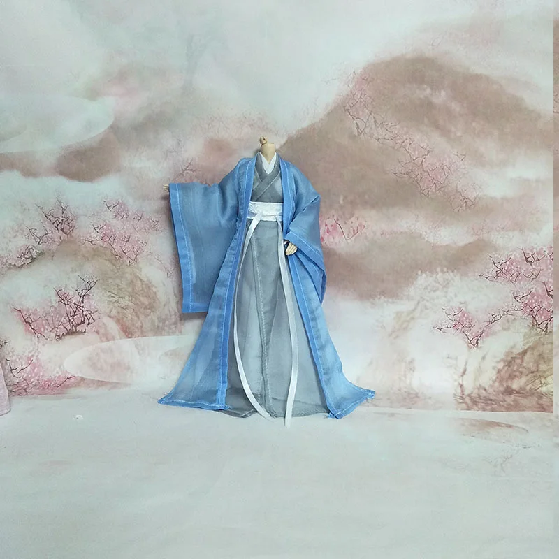 1/6 Figure Doll OB27 1/4 1/3 BJD Clothes Ancient Costume Hanfu Dress Samurai Outfit For BJD/SD ID75 Strong Uncle 80cm Doll B0249