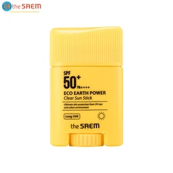 THE SAEM Eco Earth Power Clear Sun Stick 16g SPF50+ PA+++Sunscreen Sunblock Skin Protective Korea Care Cosmetics