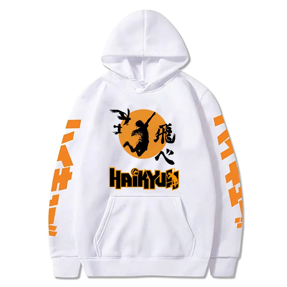 Hot Men‘s Hoodies Anime haikyuu Sweatshirts Print Fleece Men/Women Pullovers Sudaderas Hombre Hoodie Man Hoody