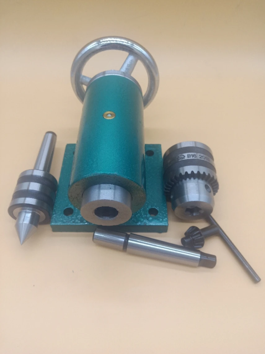 

Woodworking Lathe Tailstock Engraving Machine Rotating Shaft Live Center CNC Car Tailstock Rotary Thimble
