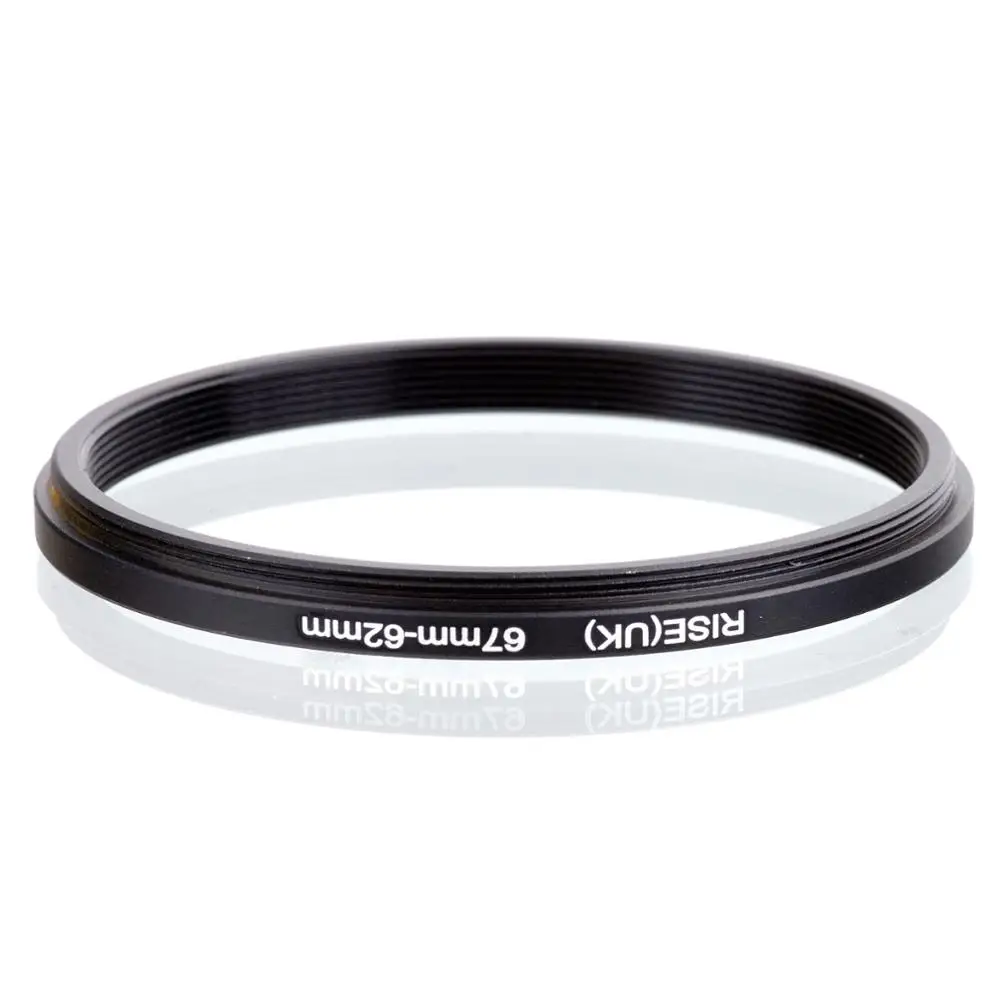 라이즈 (영국) 67mm-62mm 67-62mm 67-62 스텝 다운 필터 링 어댑터, 라이즈 필터 링