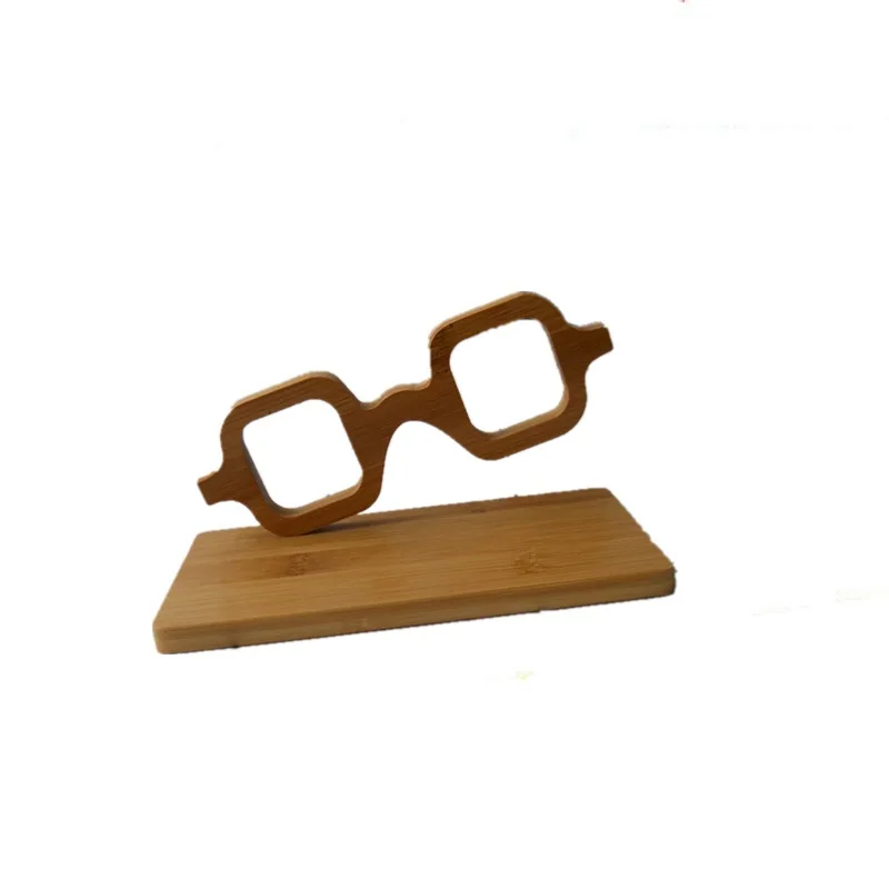 High-end Solid Wood Glasses Display Stand Bracket Sunglasses Glasses Mold Decoration Display Props Showcase Shelf Glasses