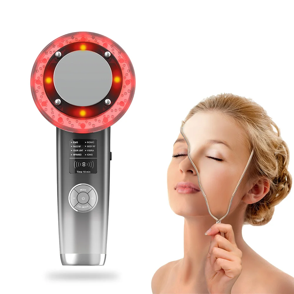 

8 in 1 Ultrasonic Cavitataion Device EMS Body Massager Slimming Skin Face Lifting Beauty Device Skin Care Weight Loss Machine