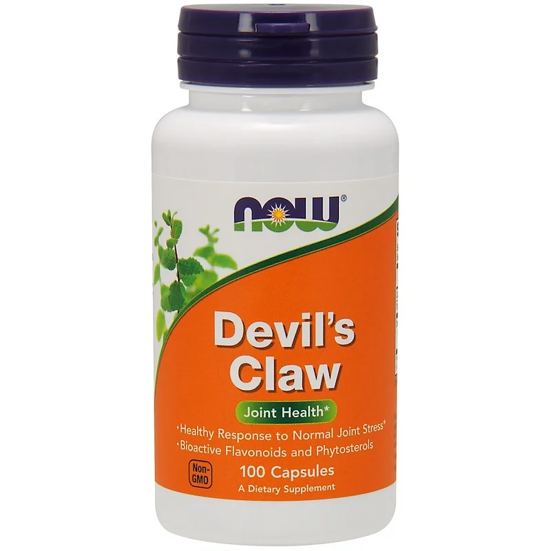 Free Shipping Devil's Claw Joint Response to Normal Joint Stress Bioactive Flavonoids and Phytosterol 100 Capsules