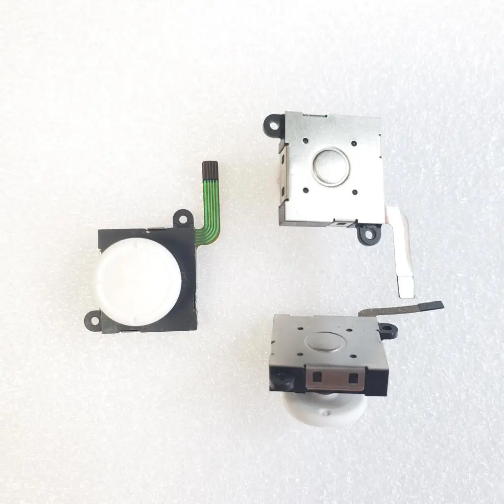 Joystick analógico blanco 3D para Nintendo Switch Lite, módulo de Control de la tapa del Sensor, botón controlador Joy-Con, nuevo