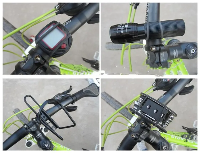 1Pc Silicone Strap Bike Front Light Holder Bicycle Handlebar Fixing Tie Bycicle Torch Flashlight Bandages Speaker Mount