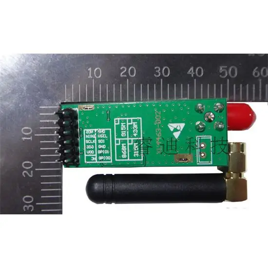 0.5w si4463 High Power Wireless Module Long Distance 433M Wireless Transceiver Module Wireless SPI Module