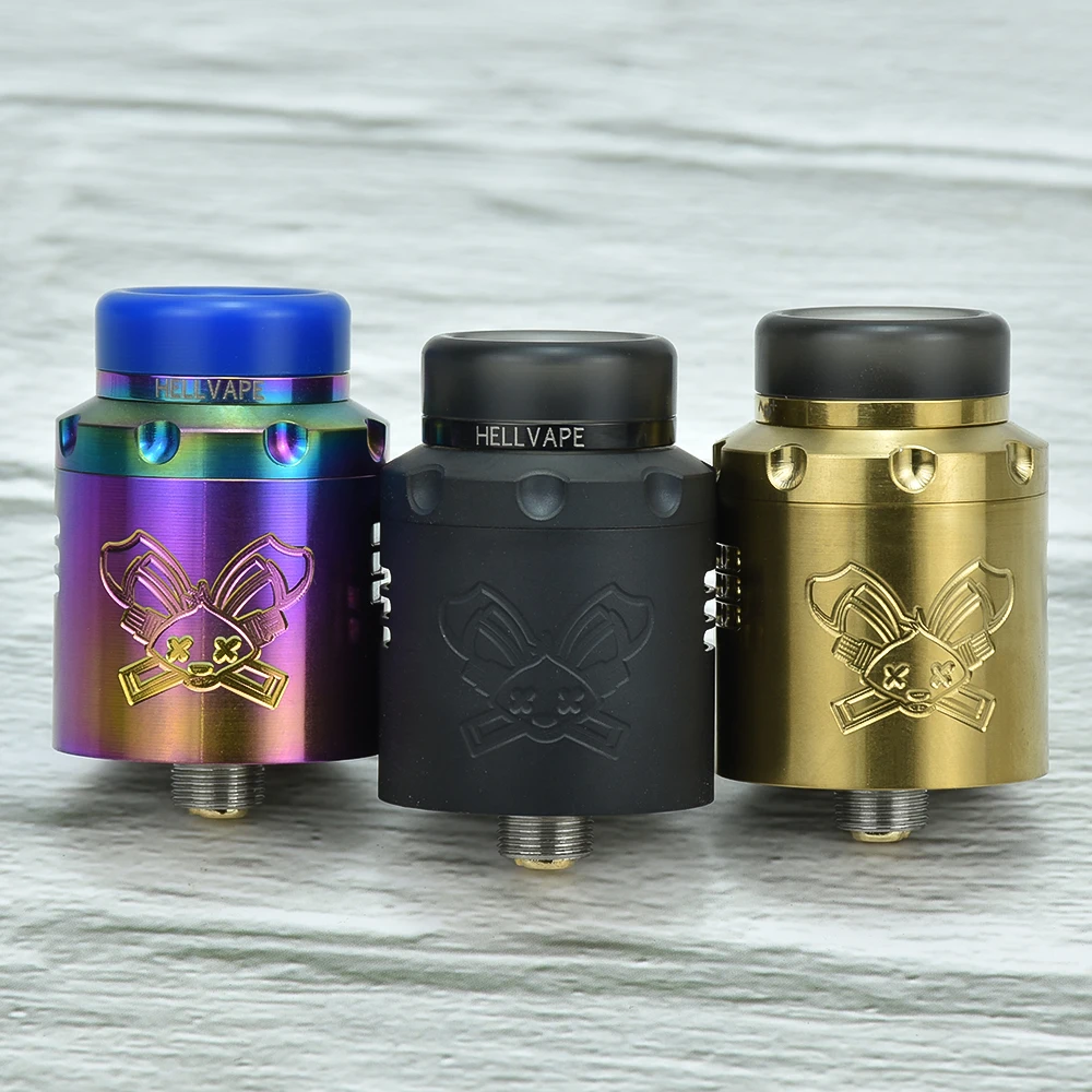 

Атомайзер dead rabbit v3 rda с одной/двойной катушкой, из материала 304ss, RDA 24 мм Восстанавливающий капельный резервуар vs Apocalypse GEN 2 RDA