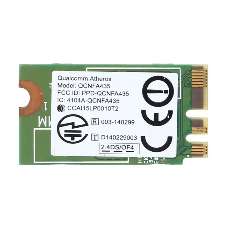 Wireless Adapter Card for QCA9377 QCNFA435 802.11AC 2.4G/5G NGFF WIFI WLAN Card Bluetooth 4.1 for PC Computer