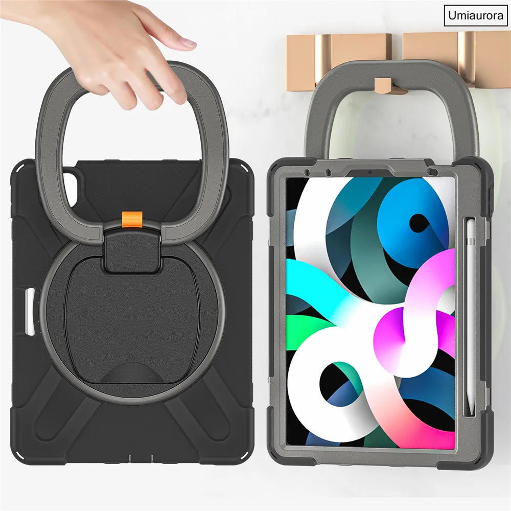 Funda resistente a prueba de golpes para iPad Air 4, carcasa con soporte para niños, 10,9, 2020, 2018, 2021