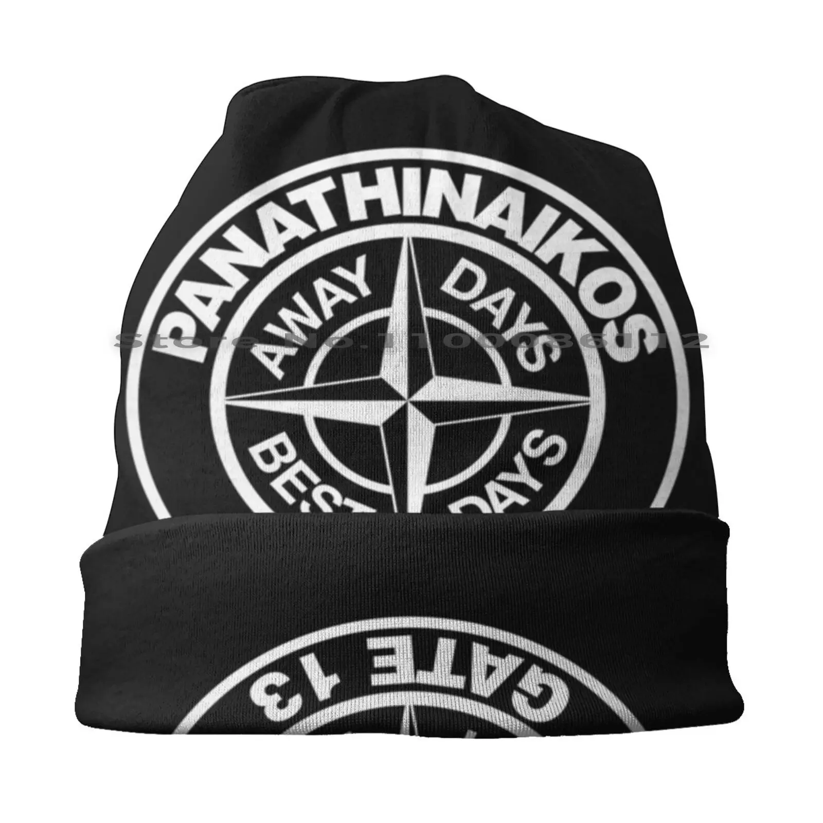 Panathinaikos Gate 13 On Tour , Away Days Are The Best Days Bucket Hat Sun Cap Panathinaikos Ultras Panathinaikos Hooligans