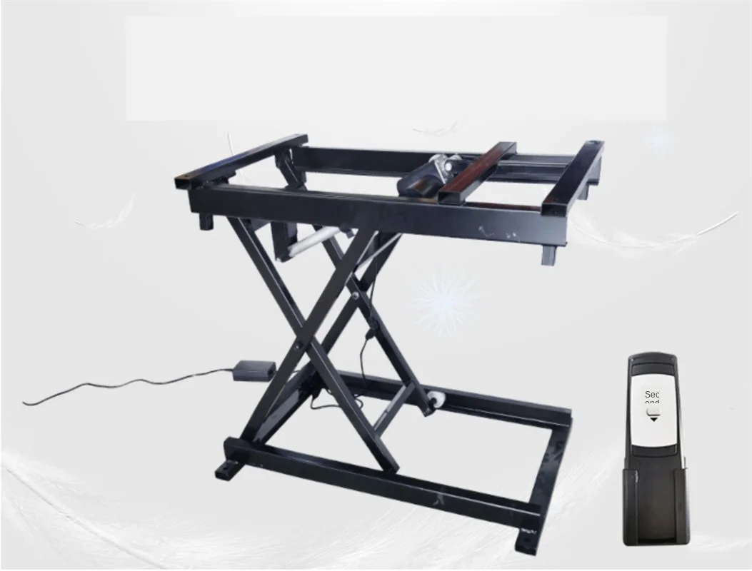 Electric tea table lifting frame wireless remote control tea table lifting iron frame electric table lifting accessories