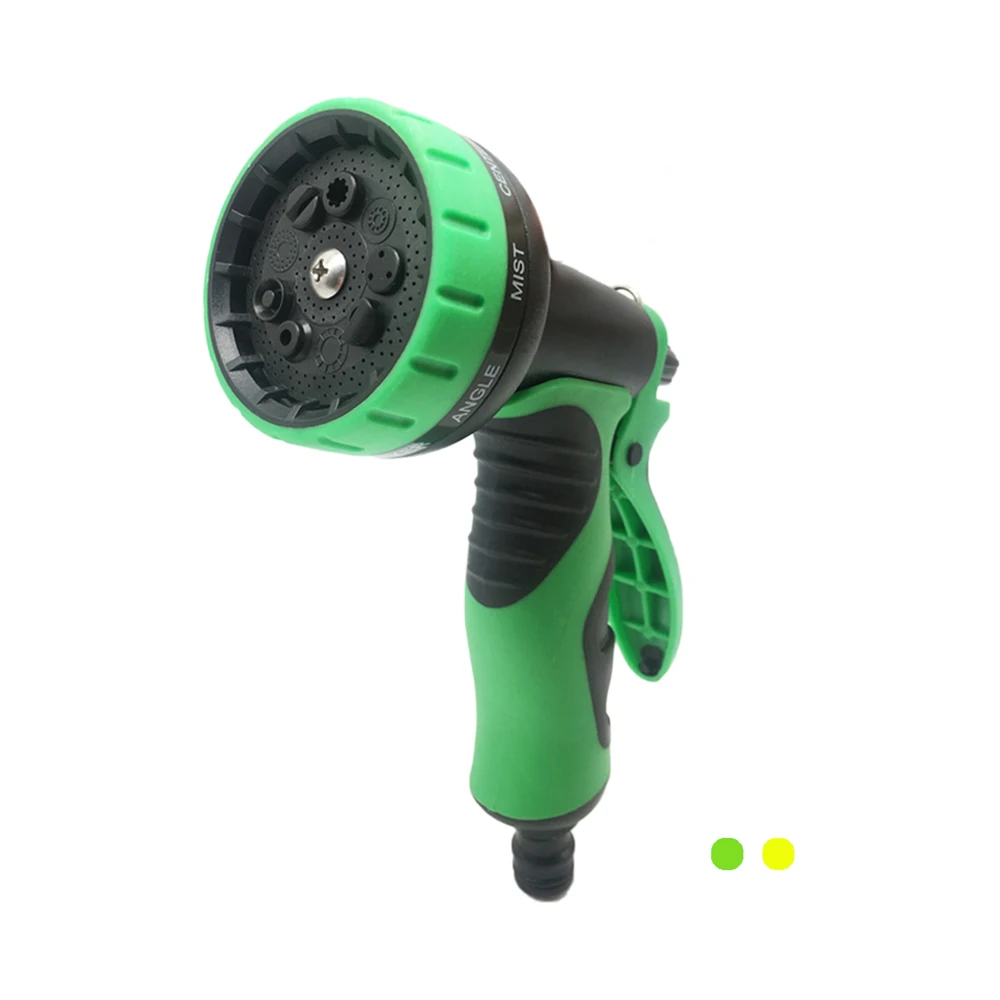 

Garden Hose Water Gun Water Jet Nozzle 9 Patterns Watering Gun Car Wash Spray Gun