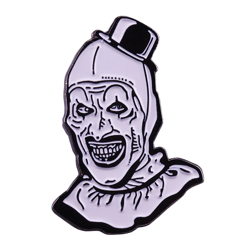 Terrifier - Art the Clown Enamel Pin Bloody Horror Slasher Movie Badge Sure to scare every last one of you!