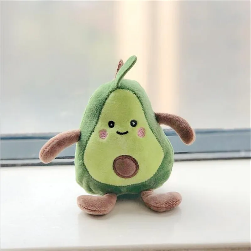 13cm verde Avocado peluche piante di peluche morbido cuscino ripieno bambola per ragazza e ragazzi regalo per bambini regalo di san valentino