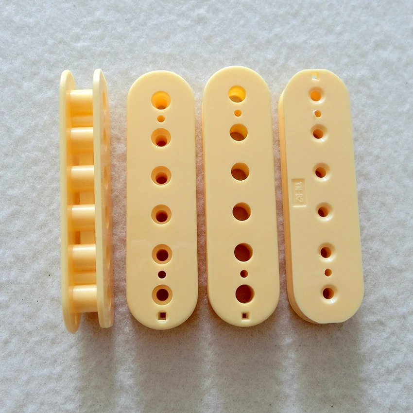 Donlis 4pcs ABS Material Humbucker Guitar Pickup Bobbin In Ivory Color 50mm+52mm Pickup Parts