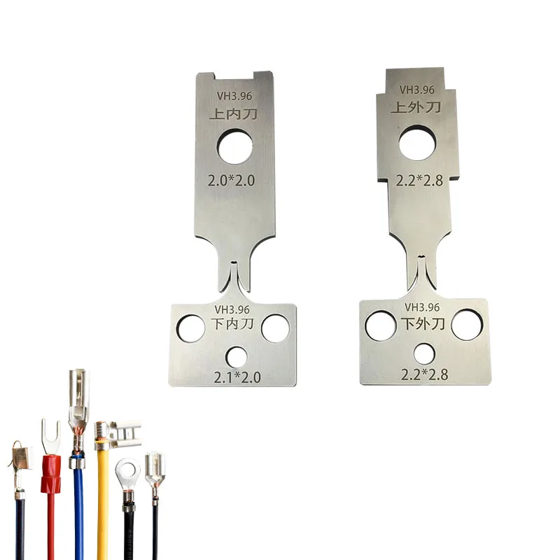 Imagem -02 - Conjunto Máquina de Friso Aplicador Morrer Conjunto de Lâminas de Friso Terminal Peças