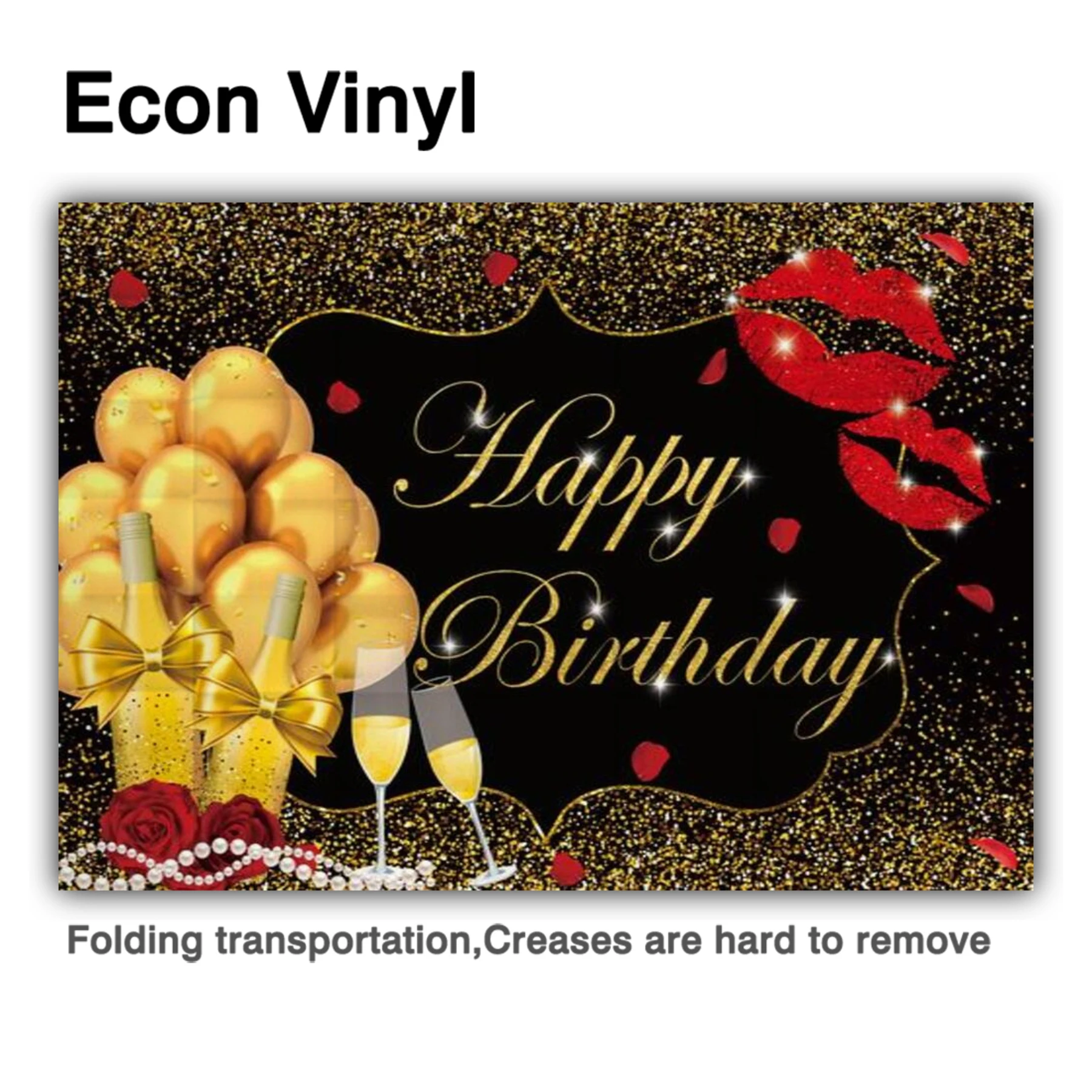 Allenjoy عيد ميلاد سعيد خلفية حفل زفاف الشمبانيا الاحتفال بالون أسود ذهبي بريق خوخه خلفية تبادل لاطلاق النار الصورة