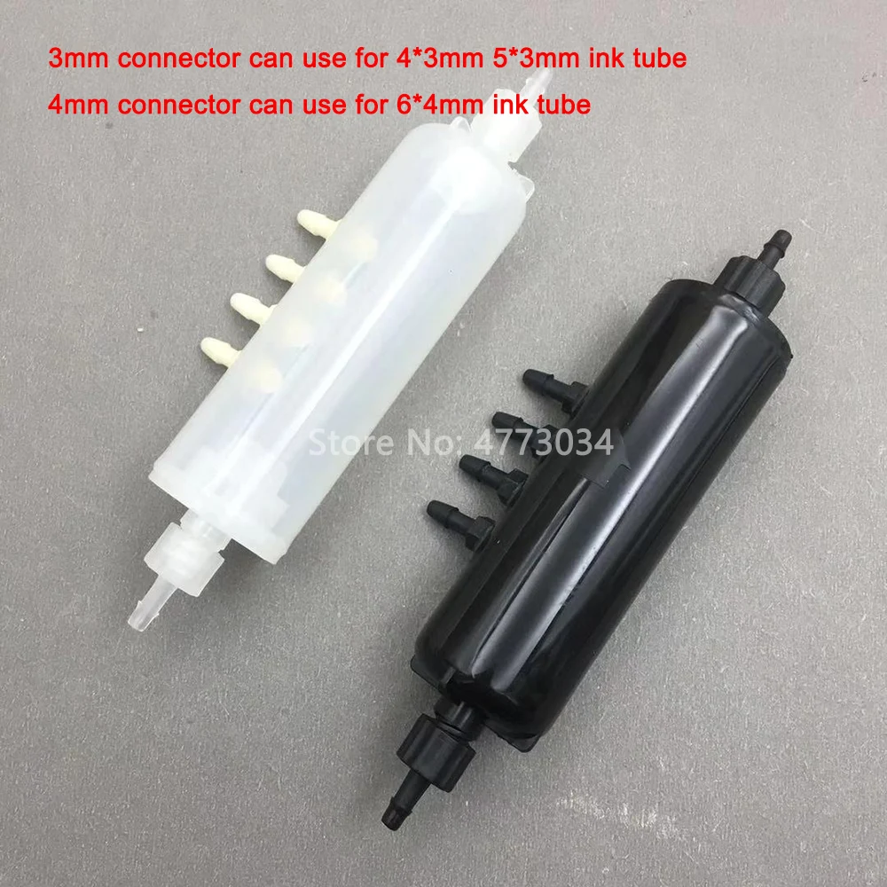 

10PCS Ink Circulation Splitter Ink Circulation Buffer Bottle for Epson XP600 5113 4720 Print Head Printhead Printer Spare Parts