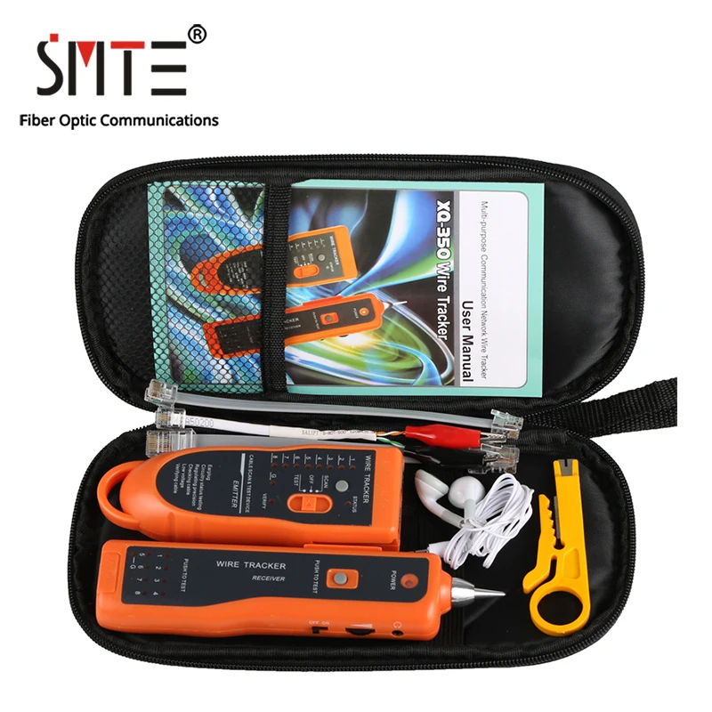 

Detector Cable Finder XQ-350 Line Tester Cat5 Cat6 RJ45 UTP STP Network Telephone Wire Tracker Tracer Diagnose Tone Tool Kit