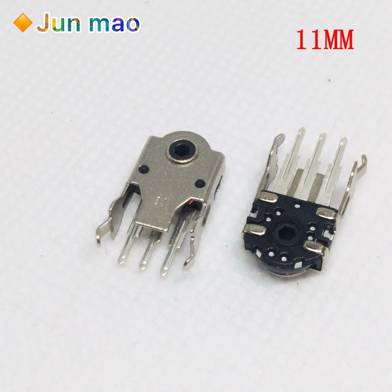 10Pcs 5MM 7MM 9MM 11MM 13MM Mouse Encoder 11mm Wheel Decoder Mouse Switch Connector H-5MM H-7 H-9 H-11 H-13 mm Repair Roller Hot