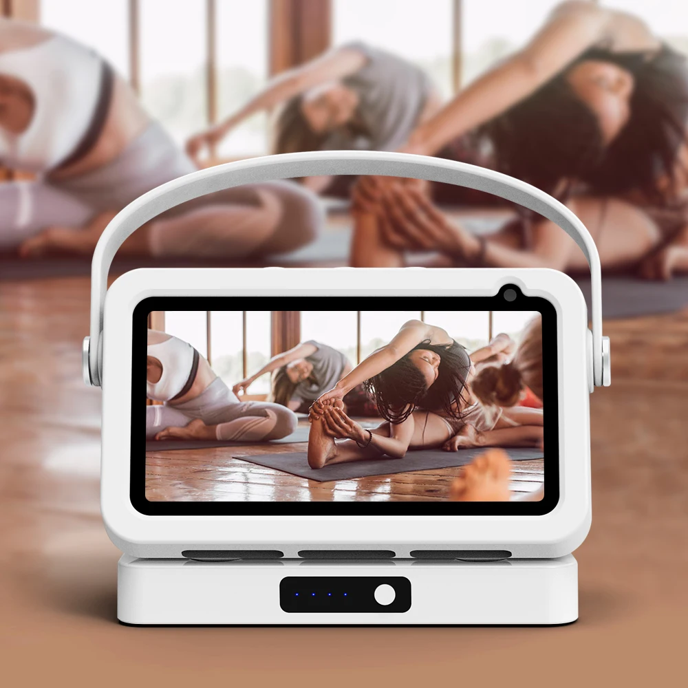 Base de batería para Echo Show 5 1.a/2a cargador portátil para Echo Show 5 soporte batería de respaldo recargable Echo Show 5 funda