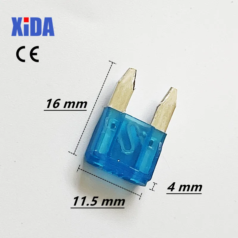 60Pcs Auto Car Truck Mini Fuse Blade 5A 10A 15A 20A 25A 30A Mixed Set Kit Car Styling Auto Safety Blade Fuses Accessories DIY