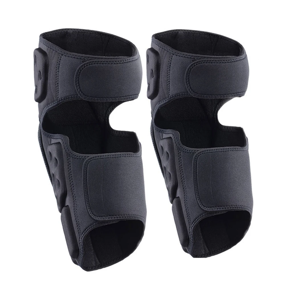 HEROBIKER Motorcycle Knee Pads Motocross Knee Protector Guard Moto Knee Protector Protective Gear Motorbike Ridng Knee Black