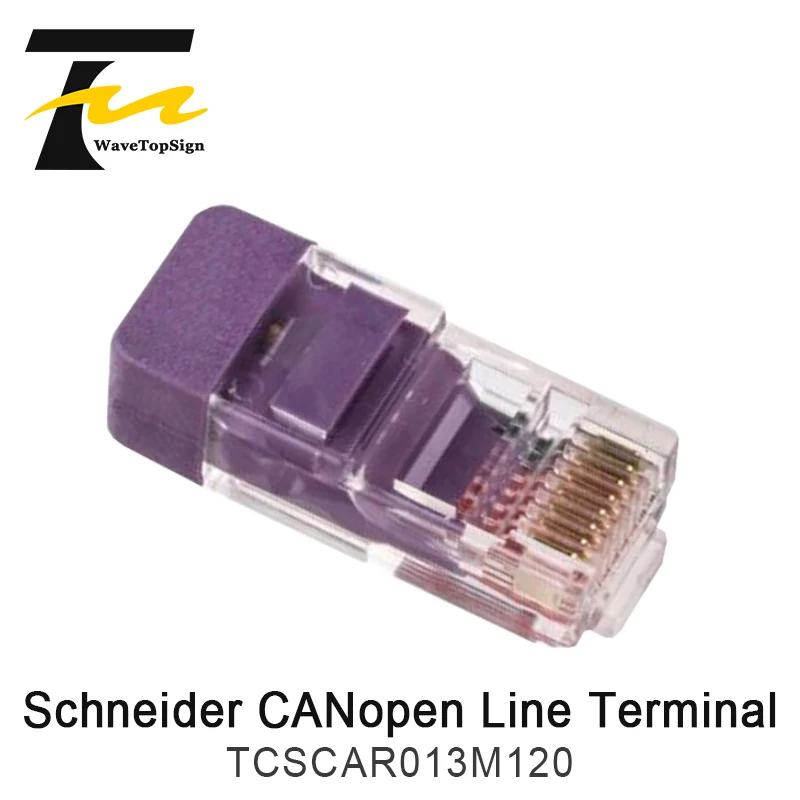 

WaveTopSign CANopen Cable terminator TCSCAR013M120 CANopen Line Terminal for Schneider