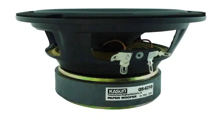 1Pieces (1 speakers)Original KASUN QS-6210 6.5-Inch Sealed Mid-Range Speaker Unit Impedance 8 Ohm Power 130W