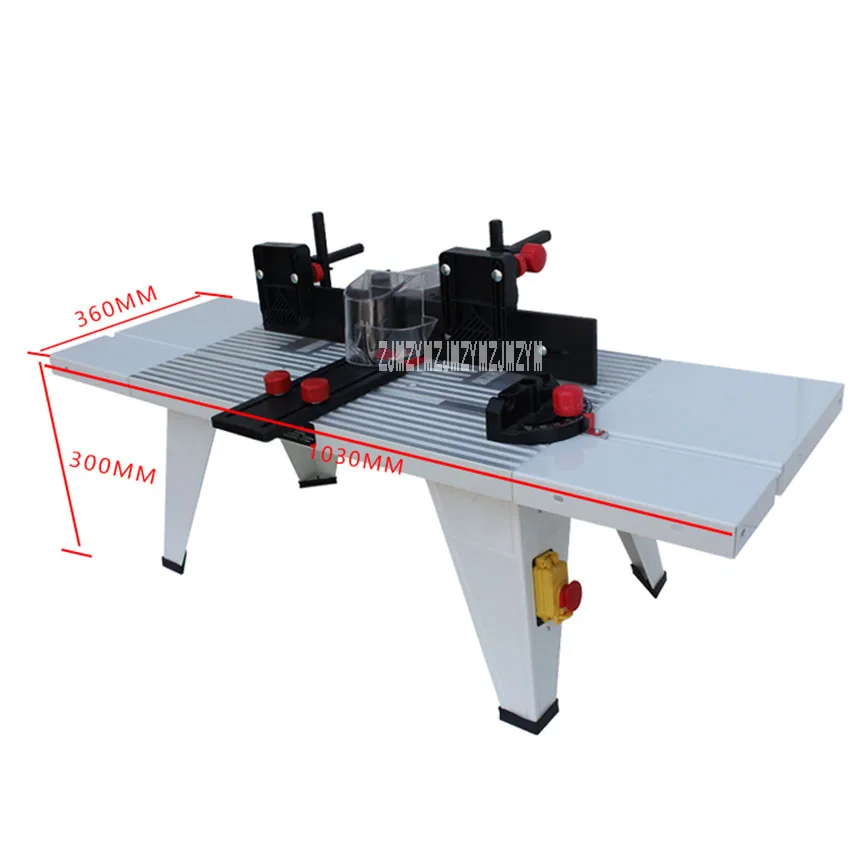 JRT-6136A Multifunctional Engraving Machine Wood Workbench Electromechanical Wood Milling / Flip-chip Workbench 220V/110V 1.5KW