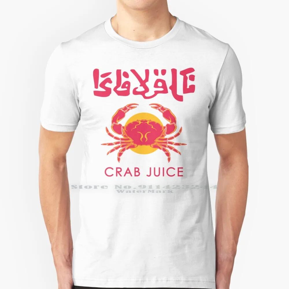 Crabjuice 100% Cotton T Shirt Rockbottom Homer Bart Moe Mrburns Coke Cola Energy Drink Crab Juice Tee Short Sleeve Long Sleeve