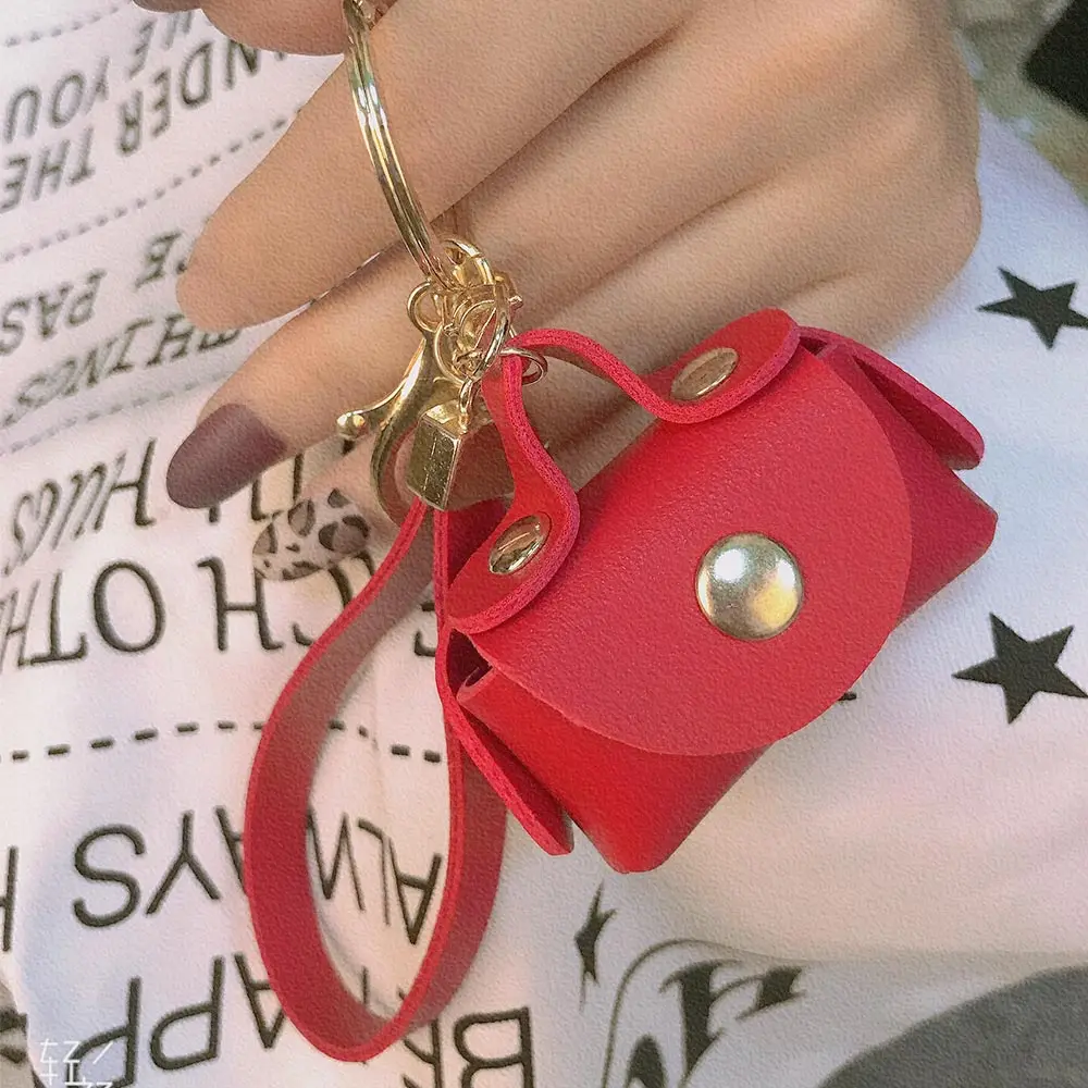 Cute Kawaii Mini Bag Keychain Creative Lovely Keyring For Women Girls Car Purse Pendant Keychains Gift Keyring