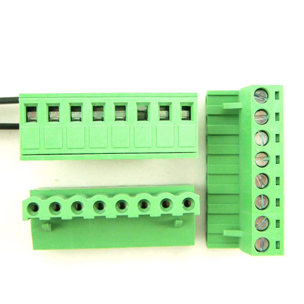 (100pcs) 2EDGK-5.08-9P+ 2EDGRC-5.08-9P Bend Pin Screw Terminal Block Connector 9 Pin 5.08mm Free Shipping