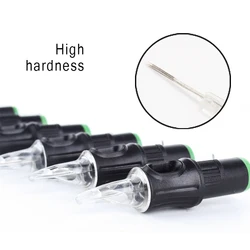 50/100 Pcs/Batch Ink Cartridge Machine Handle Ink Cartridge Tattoo Needle Disposable Disinfection Safety Tattoo Needle All Kinds