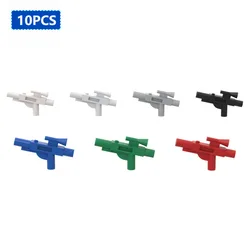 10PCS MOC 58247 Minifig Gun Short Blaster Weapon Arms MOC Blaster Medium Building Block Spcial Brick Parts Toys for Children