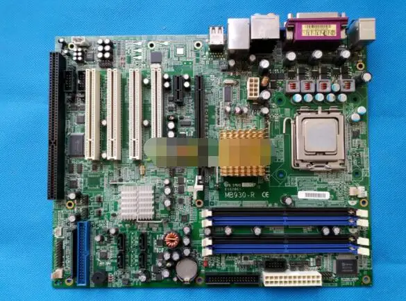 

MB930-R 100% OK Original IPC Mainboard MB930 ATX Industrial Motherboard LGA 775 4-PCI ISA PCIE With CPU RAM