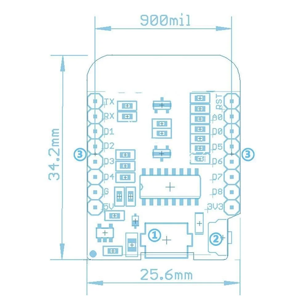 ESP-12 ESP-12F nodemcu mini d1 módulo lua 4m bytes wlan wifi internet placa de desenvolvimento base em esp8266 esp12f para arduino