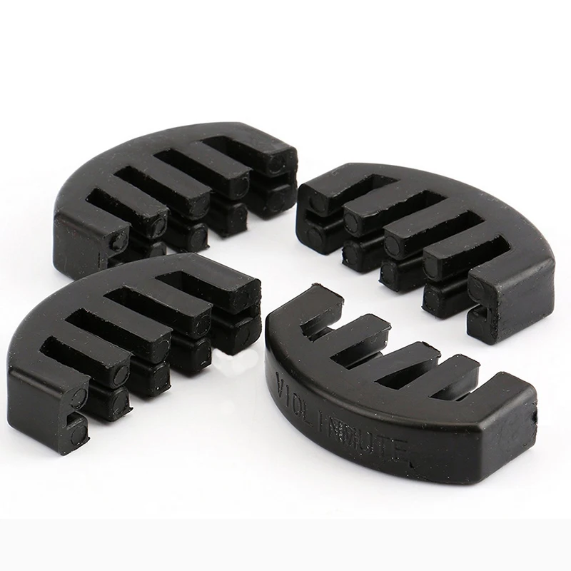 1pc violin /viola mute rubber violin silencer mute musical instrument accessories violin practice tools