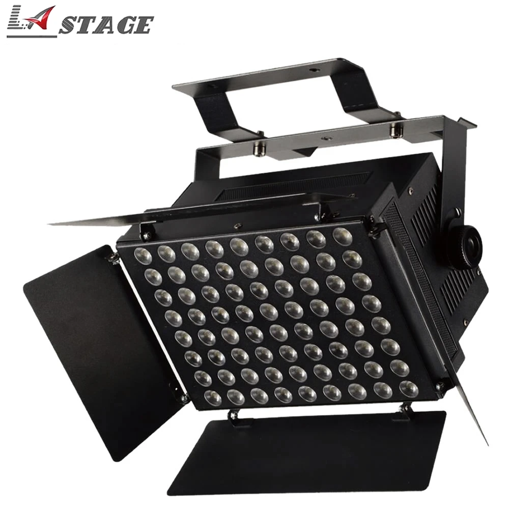 Stage Flood Light Professional Stage Light 72X3W RGBW Led Wall Washer Light For DJ Disco Flood Land Lighting