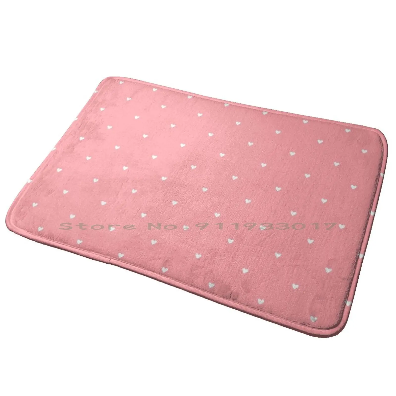 Small Heart Pattern-Pink Entrance Door Mat Bath Mat Rug Dustin Poirier The Diamond Usa American 242 Khabib Nurmagomedov Khabib