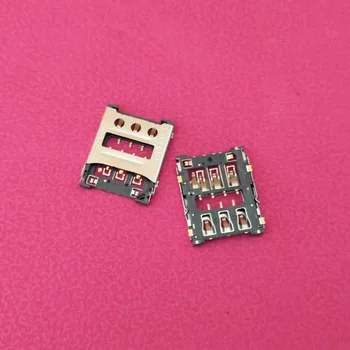 Micro NANO SIM Flip 6PINซ็อกเก็ตการ์ดเด็กสมาร์ทนาฬิกาช่องใส่ขั้วต่อผู้ถือถาดสำหรับNokia 2.1